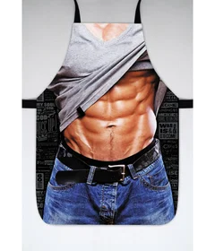 Прикольный фартуки: фартук торс в майке